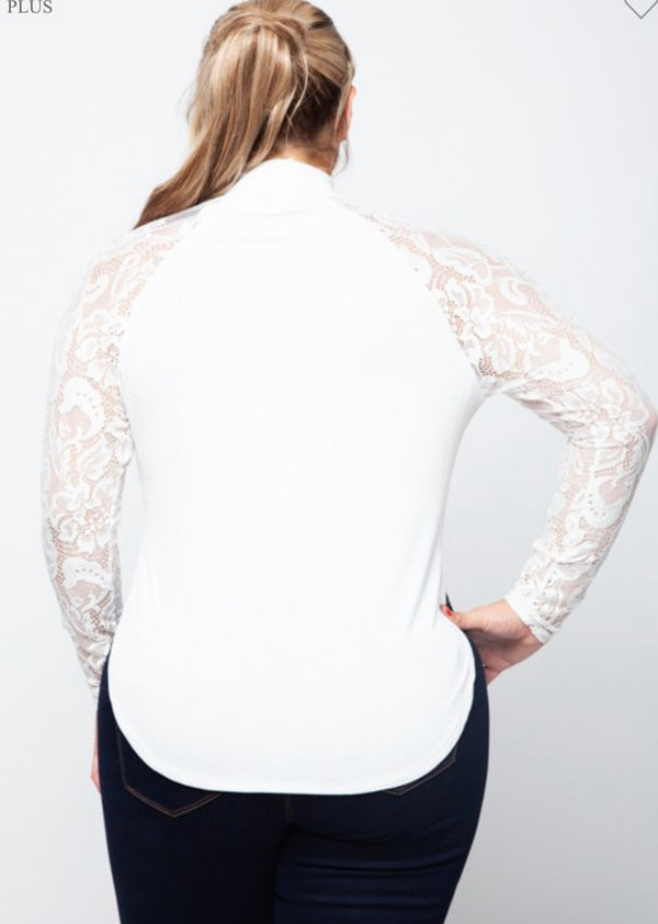 Candy Lace Top - Mesmeric Chic 