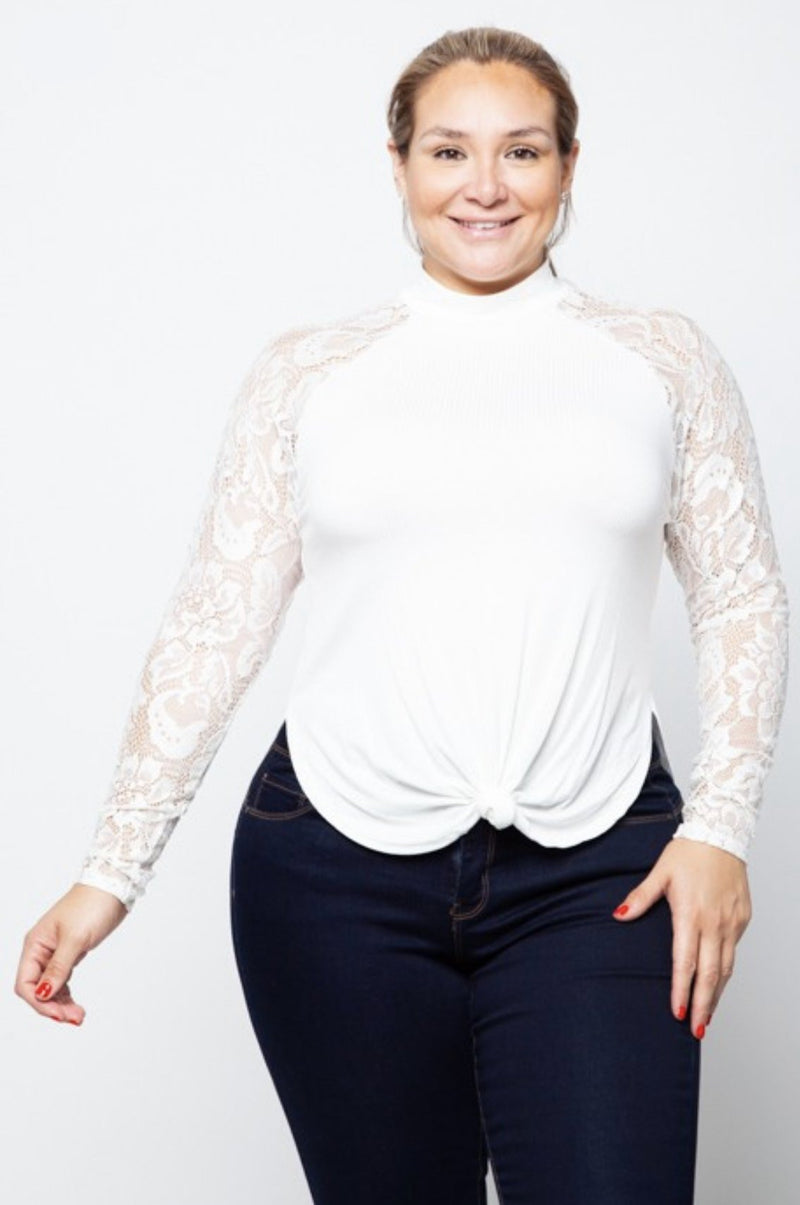 Candy Lace Top - Mesmeric Chic 