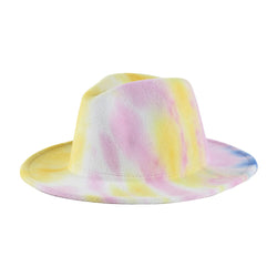 Tie dyed Fedora - Mesmeric Chic 