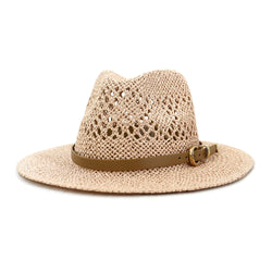 Malibu Fedora straw hat - Mesmeric Chic 