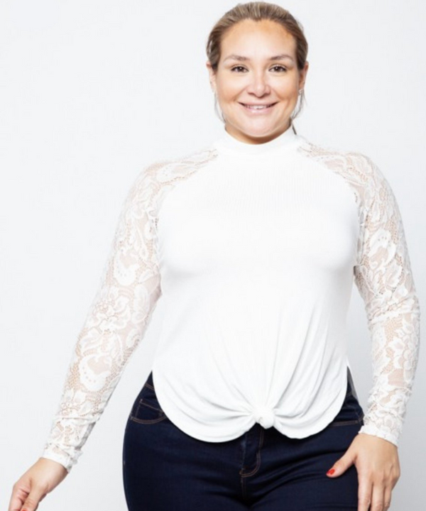 Candy Lace Top - Mesmeric Chic 